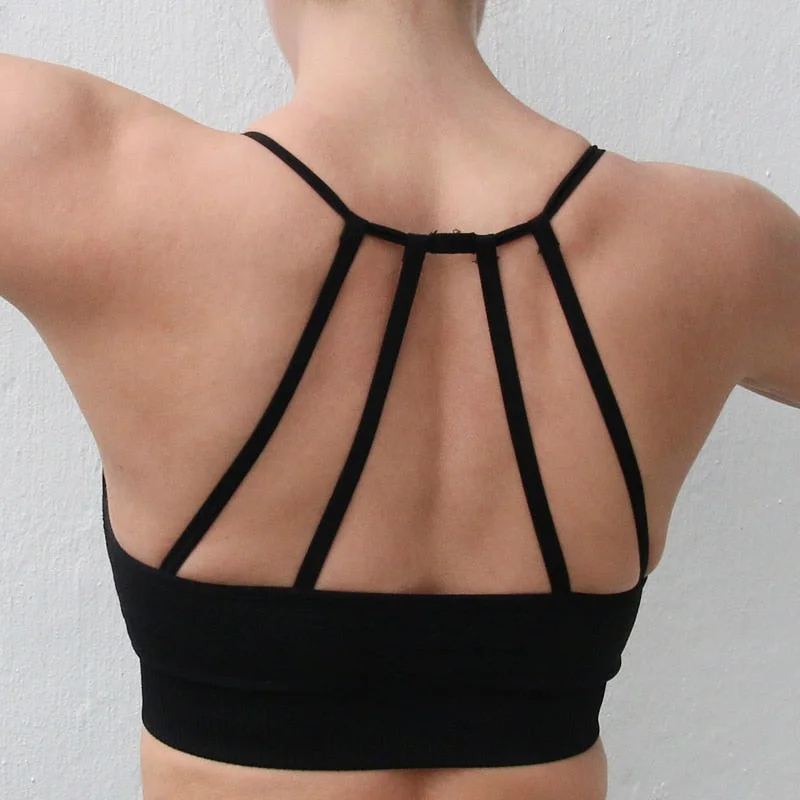 Healthy Yoga Bars for Energy -Seamless Low Impact Yoga and Sports Bra