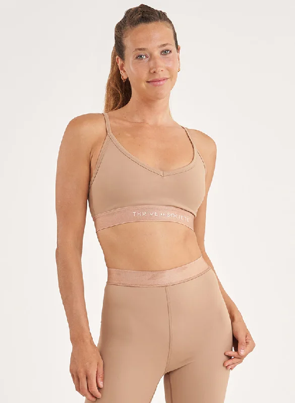Vegan Energy Yoga Bars -Sheen Deep V Bra