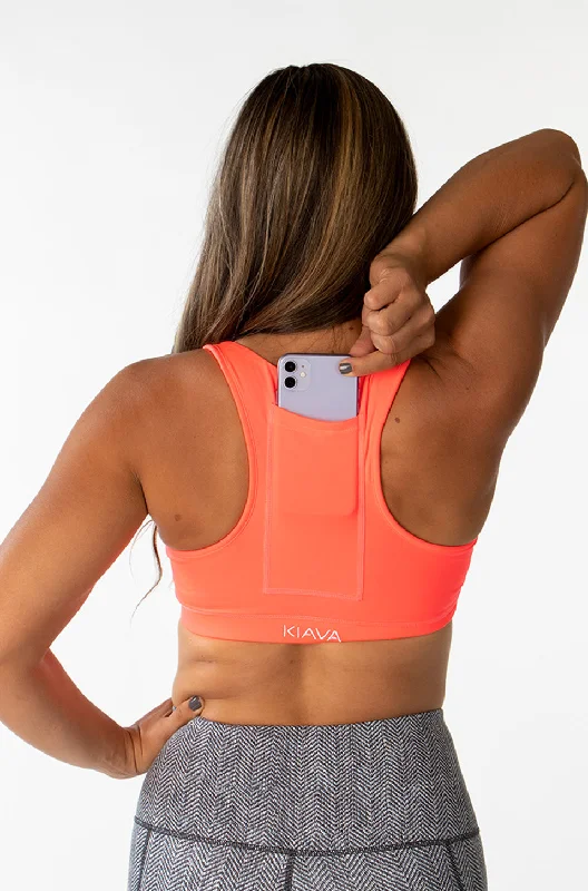 Yoga Bar with Pecan Nuts -Simple Runner's Bra 2.0 - Medium Impact Support