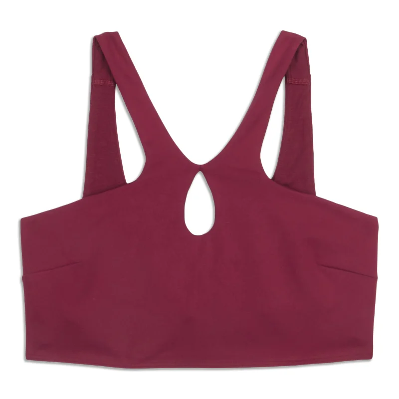 Yoga Bar for Increased Flexibility -SmoothCover Front Cut-Out Yoga Bra - Resale