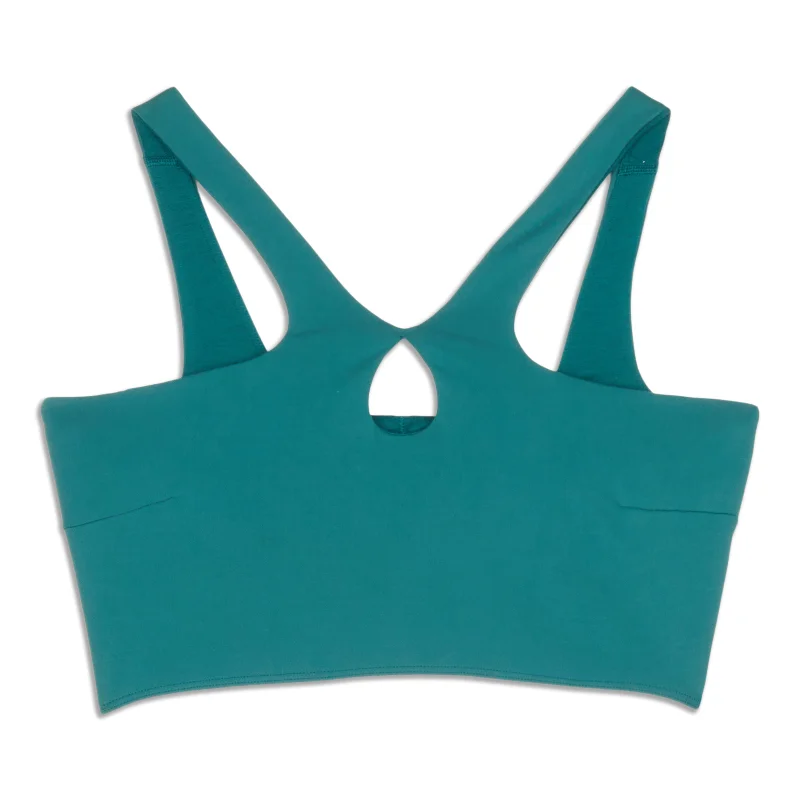 Yoga Bars with Peanut Butter -SmoothCover Front Cut-Out Yoga Bra - Resale