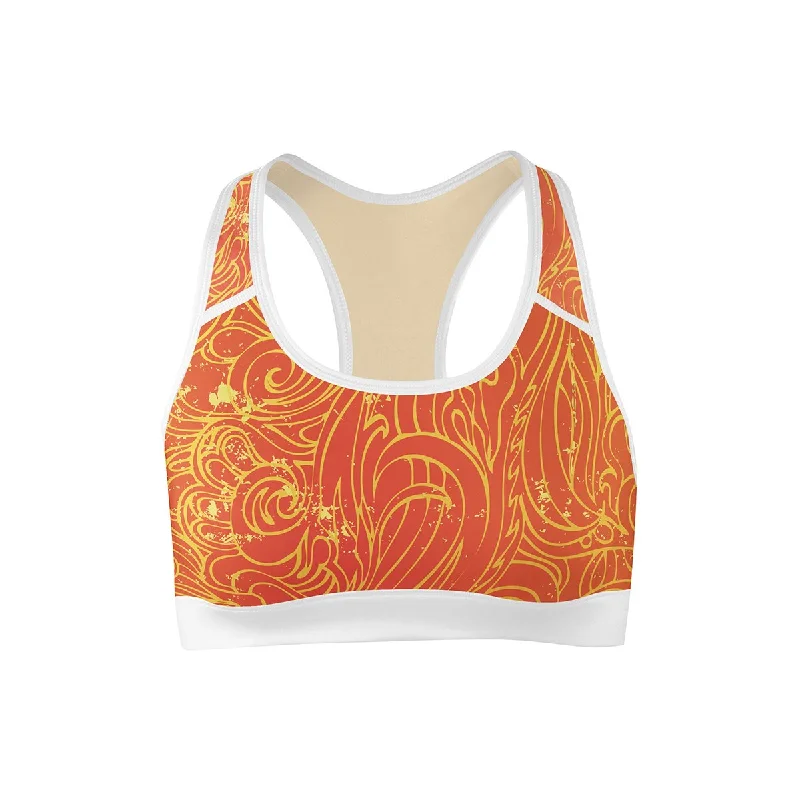 Yoga Bar for a Full Day of Energy -Solar Hypnosis Sports Bra