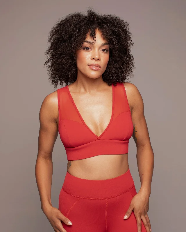 Yoga Bar with Almonds and Cacao -Michi Solstice Longline Bra