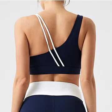 Yoga Bar for Mind-Body Connection -SPARK Color-Block Fitness Bra JK2511