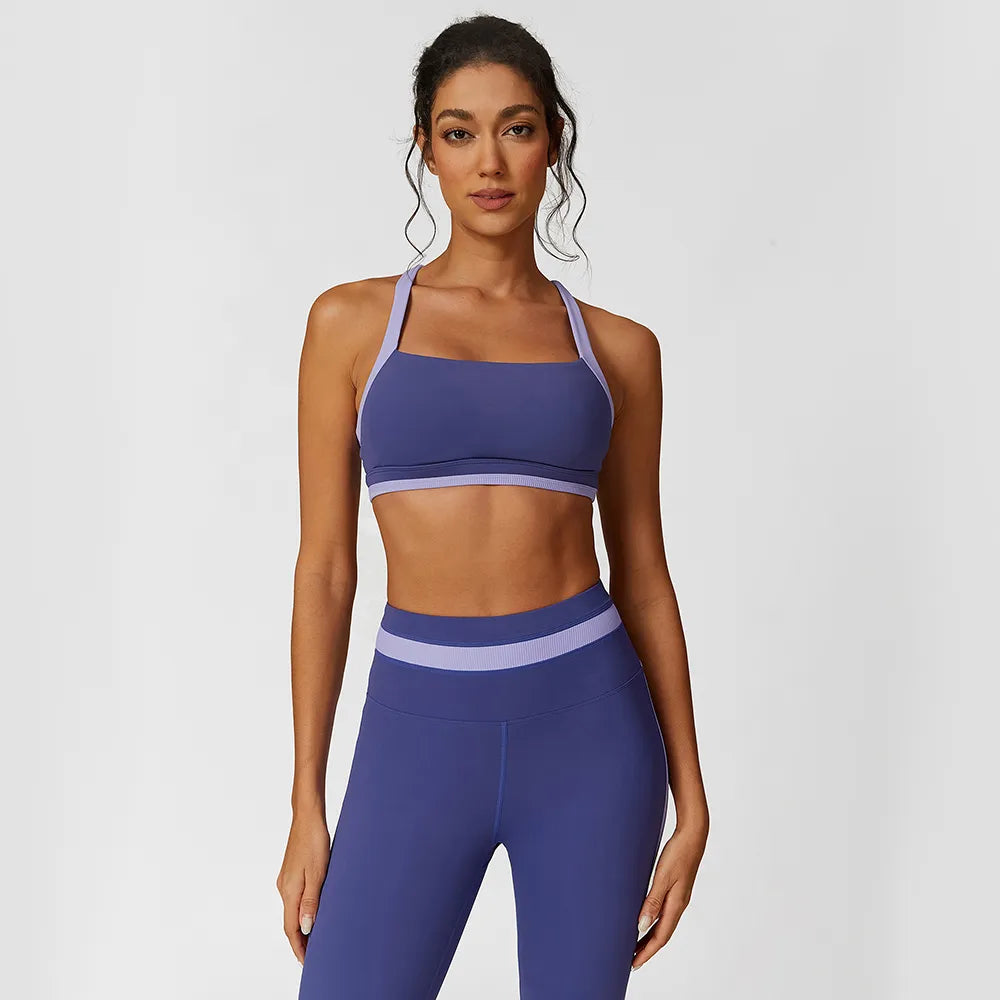 Yoga Bar with Apricots and Almonds -SPARK Contrast Color Bra SB2396