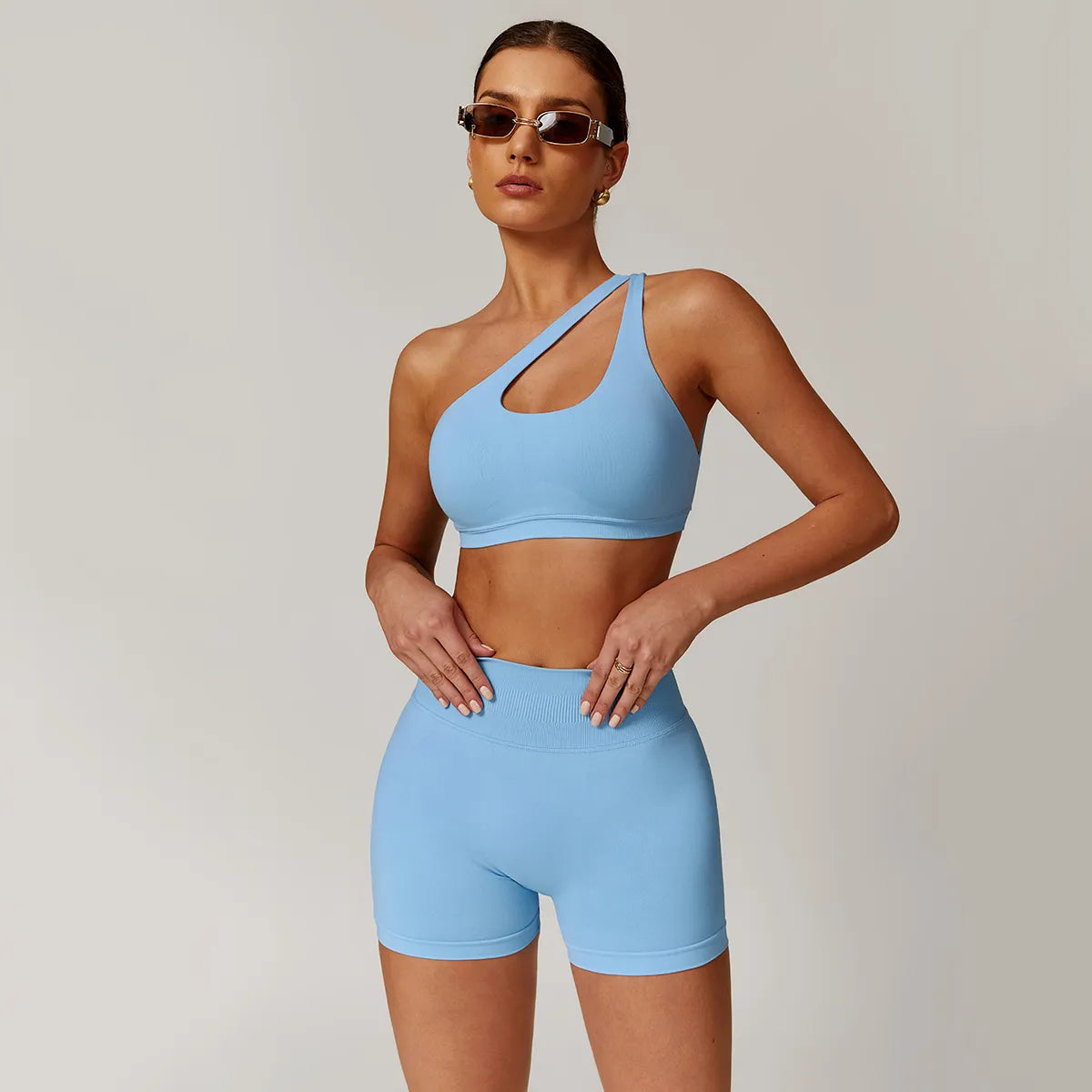 Yoga Bar for Flexibility and Strength -SPARK Seamless Shoulder Bra ZC7755