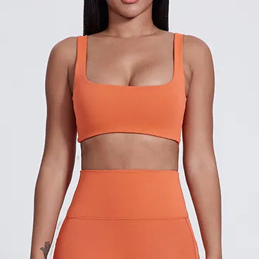 Yoga Bar with MCT Oil -SPARK U Neck Sports Bra LQ5005