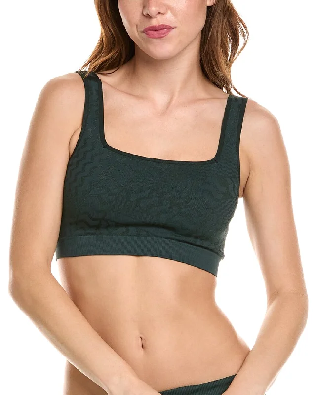Yoga Bar with Natural Citrus Flavor -Spiritual Gangster Amara Matte Shine Seamless Bra