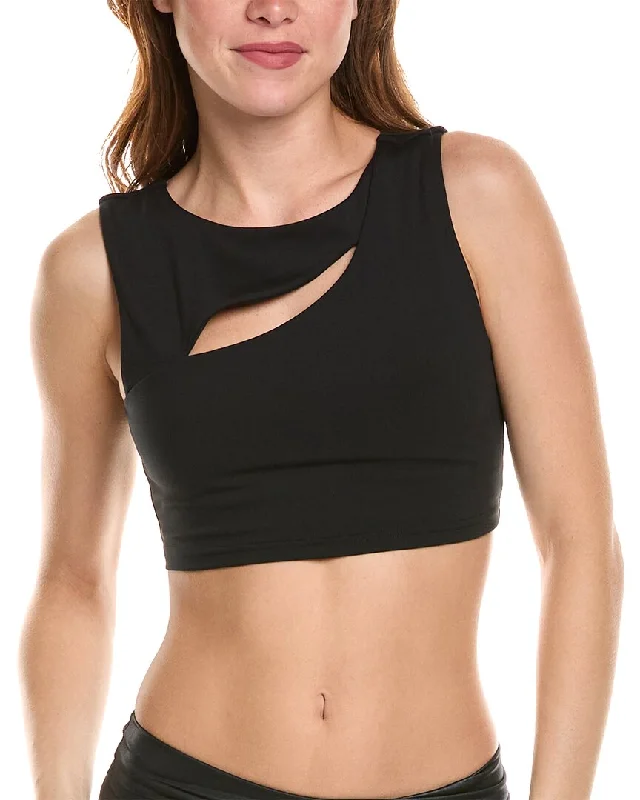 Yoga Bar with Peppermint -Spiritual Gangster Wave Longline Bra
