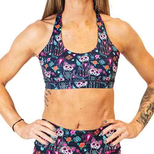 Yoga Bar for Focused Energy -Butterfly Back Bra | Spookitty