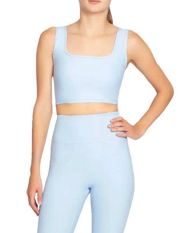 Yoga Bar with Apricots and Almonds -Sports Bra Top In Windsurfer