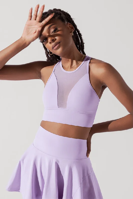 Yoga Bar for Workout Fuel -Stellar Bra - Digital Lavender