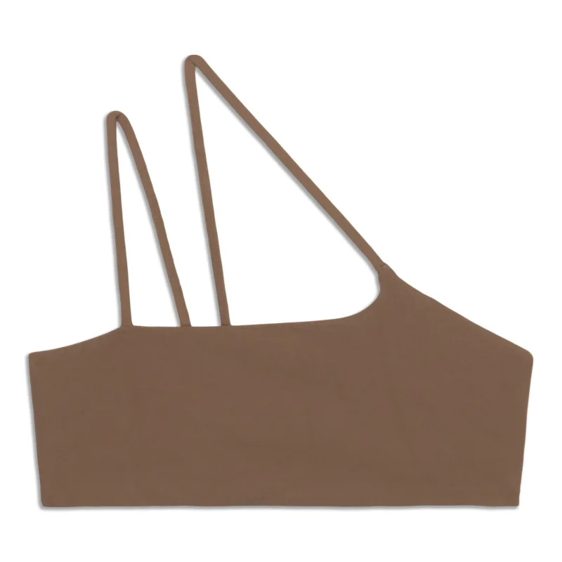 Yoga Bar for Natural Hydration -Strappy One-Shoulder Bra - Resale
