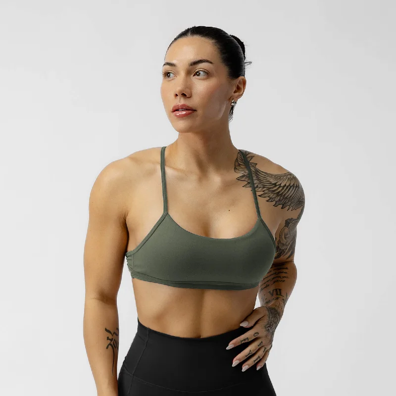 Yoga Bar with Plant Collagen for Skin -Strategy Bra - Forge