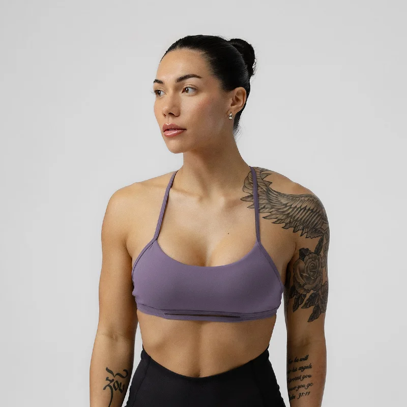 Yoga Bar for Hydration and Endurance -Strategy Bra - Lilac