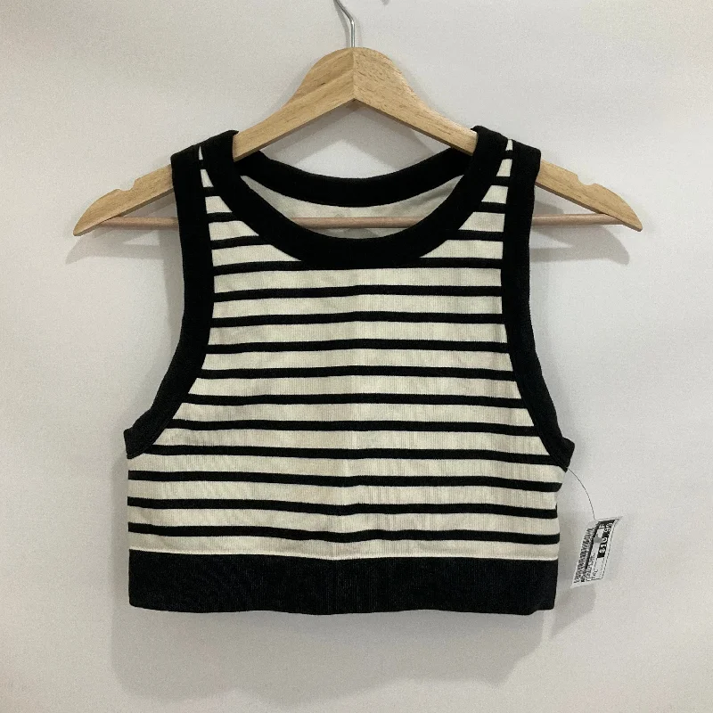 Yoga Bars for a Clean Snack -Striped Pattern Athletic Bra Aerie, Size L