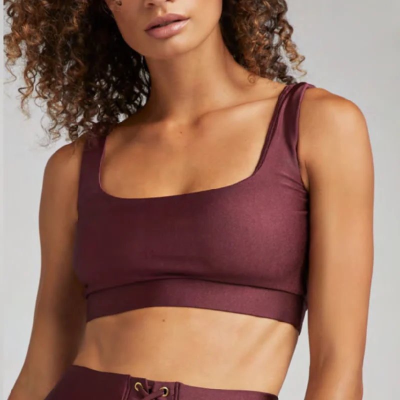 Yoga Bar with Hemp Hearts -Jolie Bra - Pinot