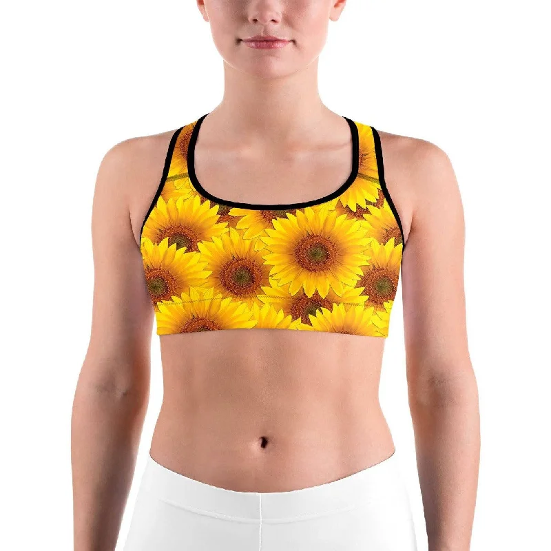 Yoga Bars for Clean Nutrition -Sunflower Sports Bra