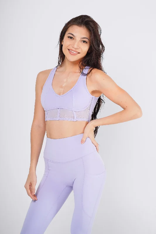 Yoga Bar with No Refined Sugars -Superior Mesh Corset Bra