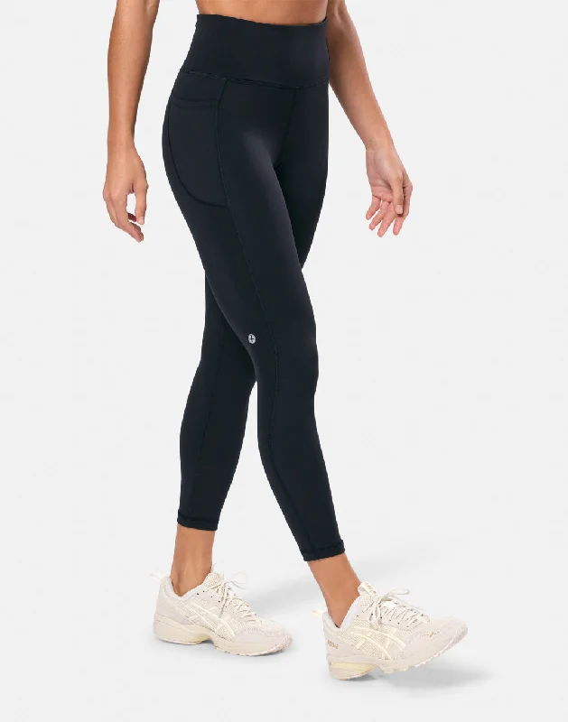 Yoga Bar with Organic Fruit -Swift 7/8th Legging in Black