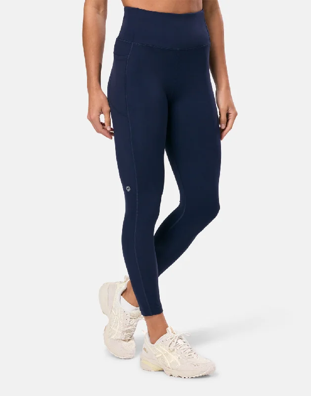 Best Yoga Bar for Weight Management -Swift 7/8 Legging in Royal Navy