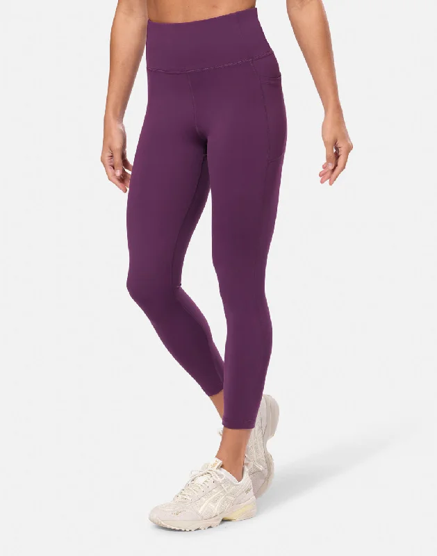 Raw Yoga Bars for Clean Snacking -Swift 7/8 Legging in Sangria