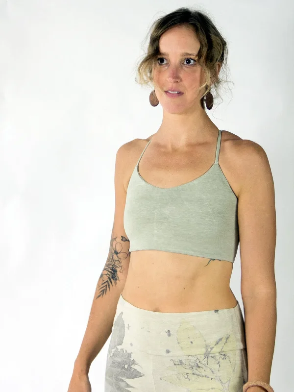 Yoga Bar with Organic Almond Milk -Symmetrical Yoga Bra - Limited Edition Natural Dyed Yoga Bar with Organic Almond Milk -Symmetrical Yoga Bra - Limited Edition Natural Dyed