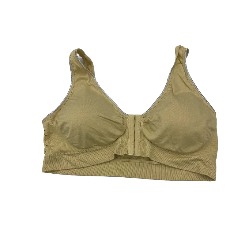Yoga Bar with Prebiotic Fiber -TAN ATHLETIC BRA by CMF Size:4X