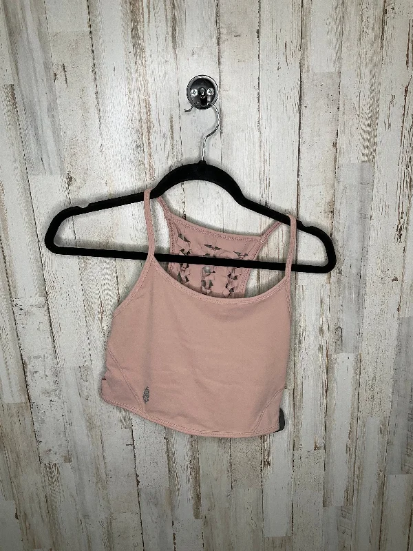 Yoga Bar with Peanuts -Tan Athletic Bra Free People, Size S