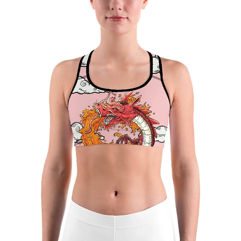 Yoga Bar with Turmeric for Inflammation -Tattooed Dragon Sports bra