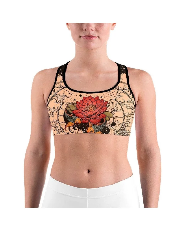 Yoga Bar with Acai for Energy -Tattooed Lotus Sports bra
