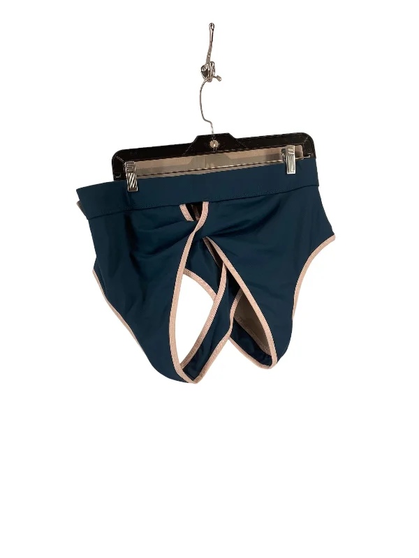 Protein Yoga Bar with Quinoa -Teal Athletic Bra Fabletics, Size 2x