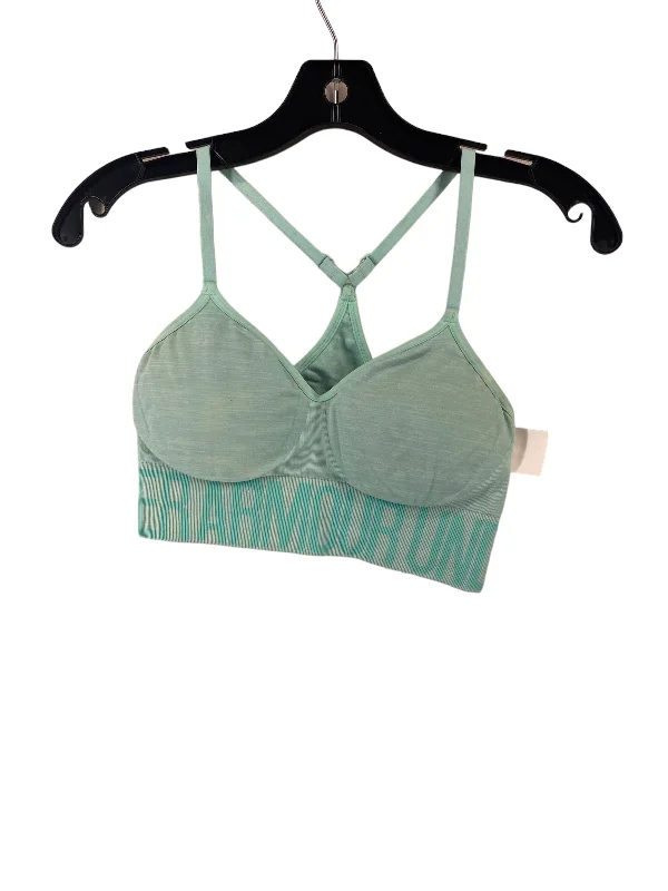 Yoga Bar for Healthy Lifestyle -Teal Athletic Bra Under Armour, Size M
