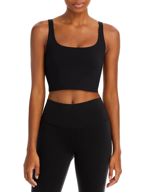 Low-Sugar Vegan Yoga Bars -Tempo Womens Cropped Workout Sports Bra