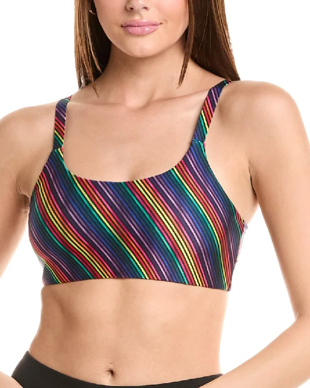 Organic Yoga Bar with Berries -Terez Hishine Square Neck Bra