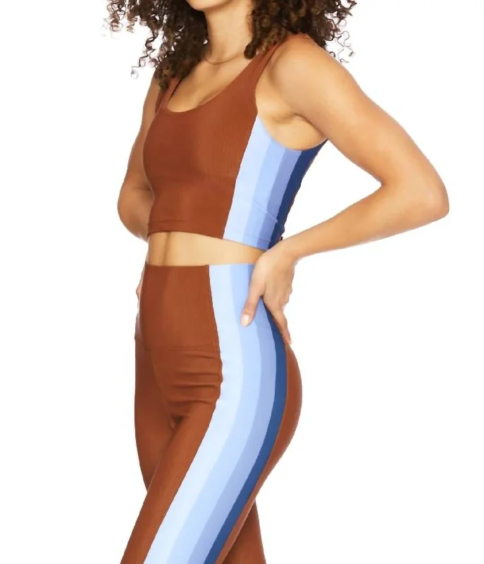Yoga Bar with Spices for Digestion -Tessa Top In Indigo