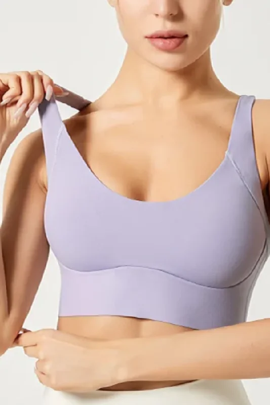 Yoga Bar for Clean Muscle Fuel -THE Bra - Lavender