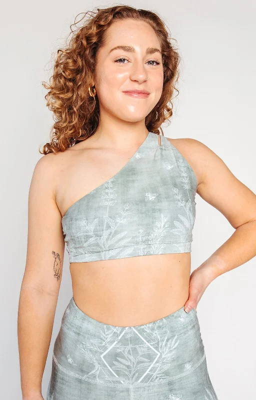 Yoga Bars for Clean Fuel -The Maverick Bra - Pure Sage