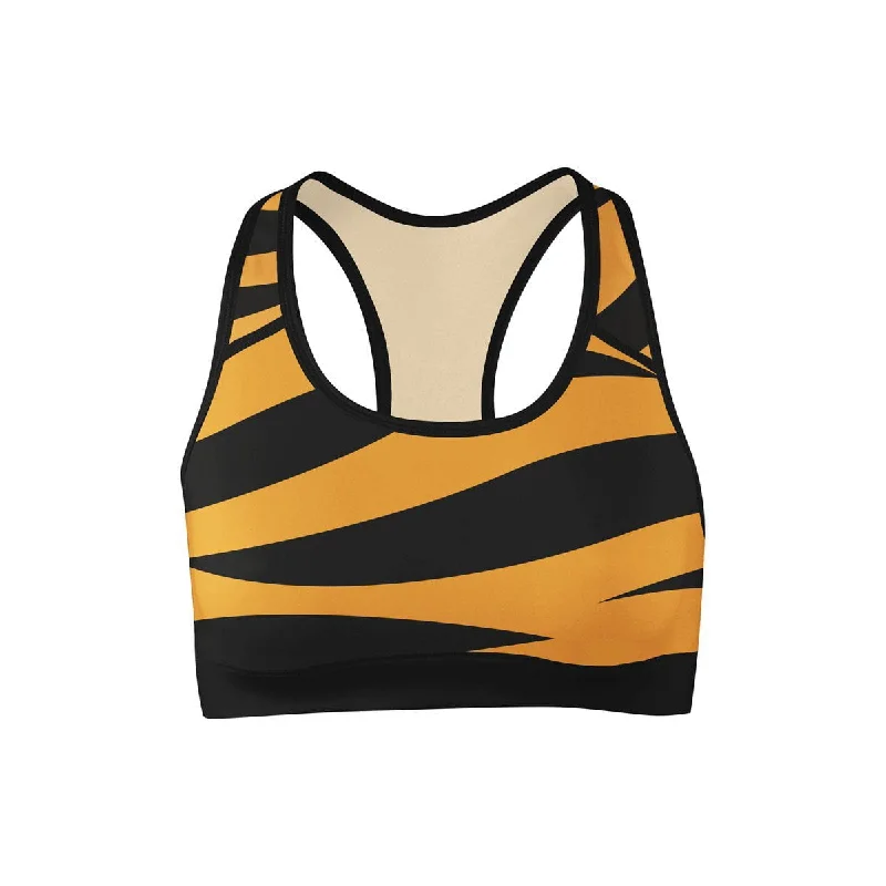 Yoga Bar for Enhanced Stamina -Tiger Sports Bra