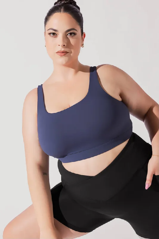 Yoga Bar with Cashew Butter -Tone Bra - Navy