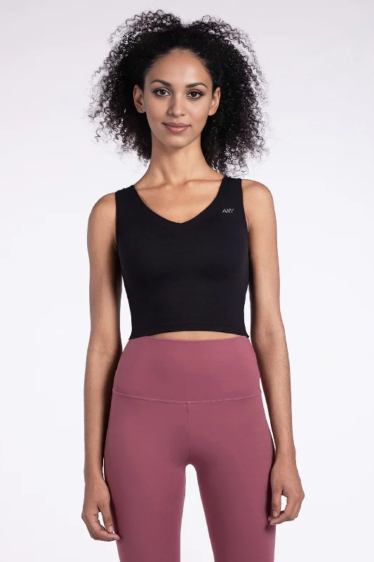 Yoga Bar with Plant-Based Ingredients for Clean Energy -V-neck Bra Tank