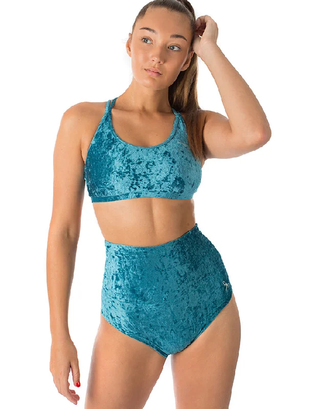 Yoga Bar for High-Intensity Training -Velvet sports bra Nicole