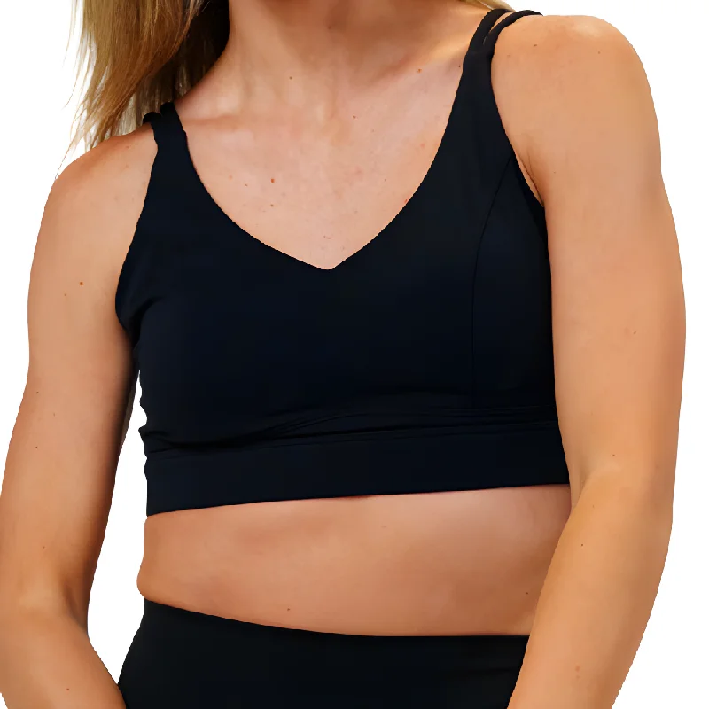 Yoga Bar for Active Women -Vitality Bra | Black