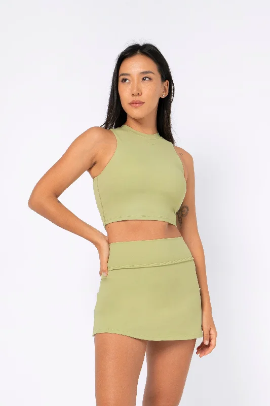 Yoga Bar for Vegan Athletes -Volley High-Neck Bra