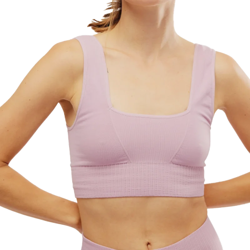 Yoga Bar for Quick and Healthy Snack -Women's Good Karma Square-Neck Bra
