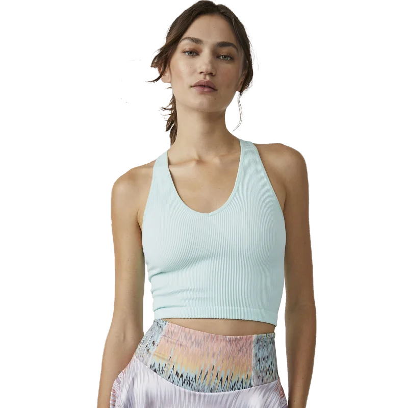Vegan Protein Bars for Yoga Enthusiasts -Women's Free Throw Crop