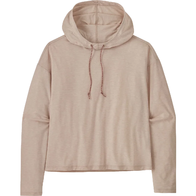 Yoga Bar for Focused Energy -Women's Long Sleeve Glorya Hooded Top