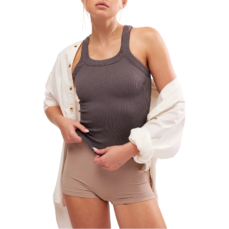 Yoga Bar for Mind-Body Connection -Women's Ribbed Seamless Tank