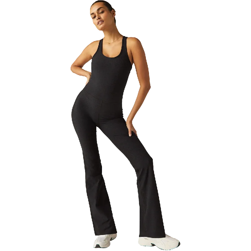 Yoga Bar with Peppermint -Women's Spacedye All Around Jumpsuit