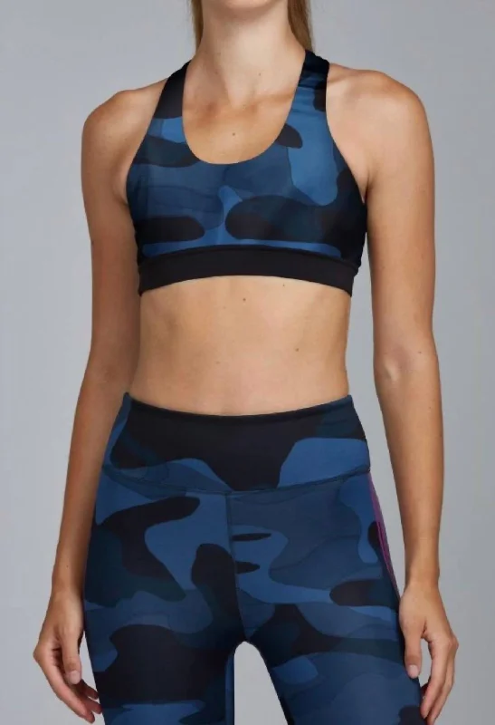 Yoga Bar for Pre-Yoga Snack -Warrior Bra In Blue